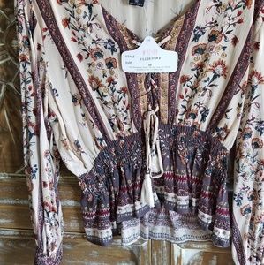 Brand new w tags Angie brand top.